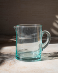 Handblown Beldi Recycled Moroccan Mini Carafe Jug