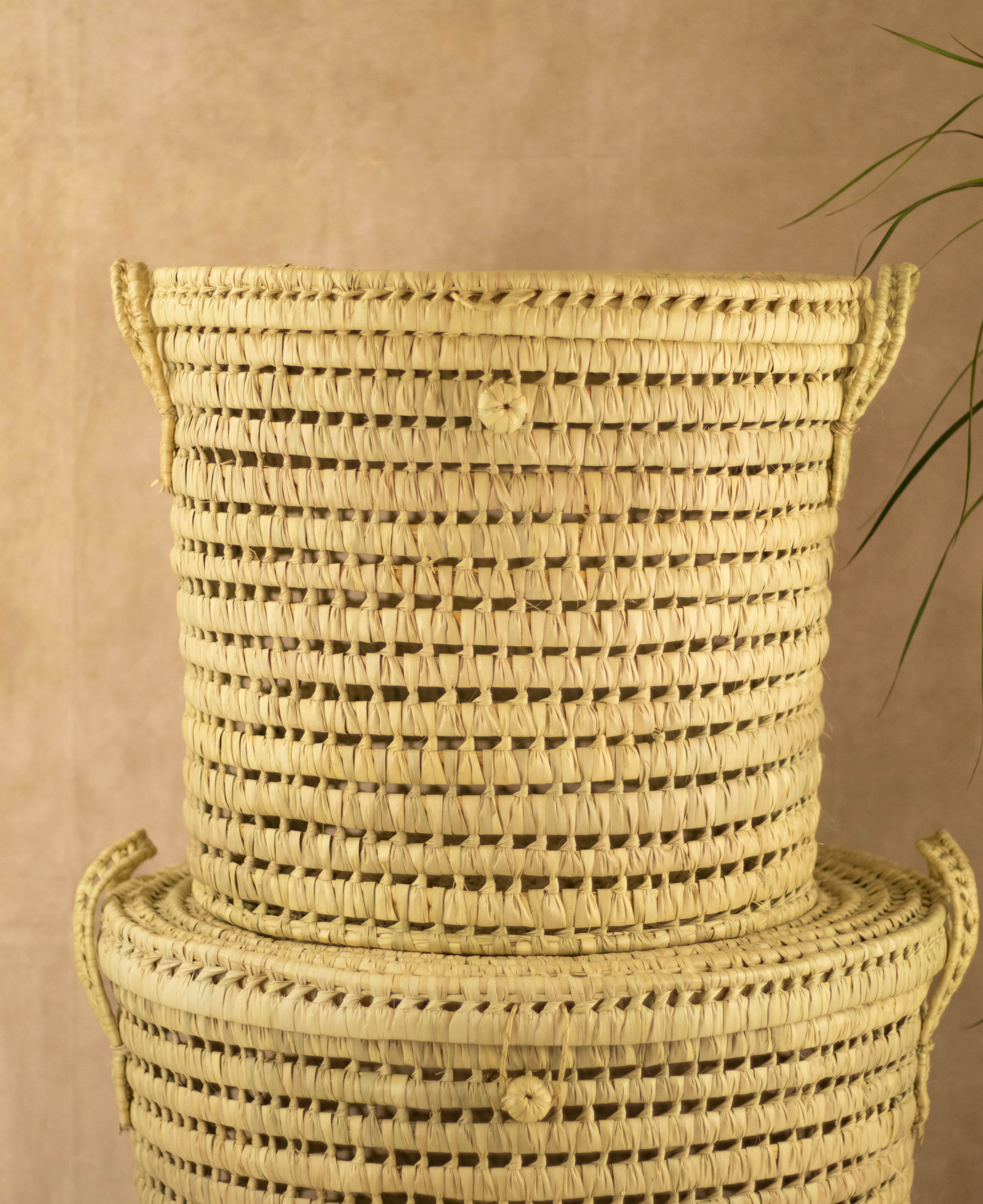 Handmade Woven Laundry Storage Basket