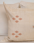 Handmade Moroccan Cactus Silk Cushion Cover – Luxury Sabra Pillow