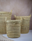 Moroccan Handmade Woven Laundry Storage Basket