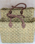 Moroccan Wicker Market Basket Bag – Perfect for Shopping