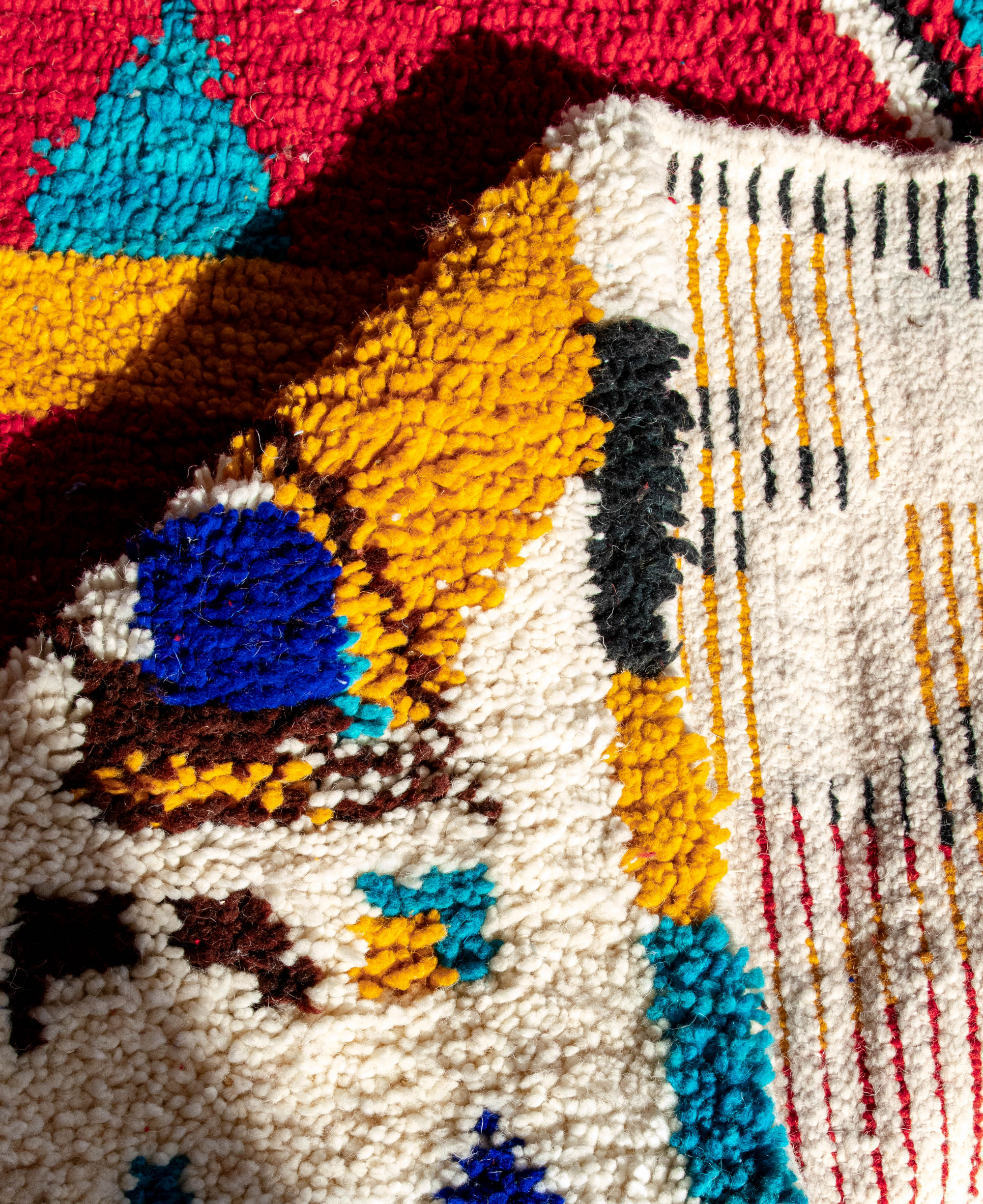 Moroccan Berber Beni Ourain Rug