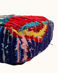 Handmade Moroccan Vintage Floor Cushion Pouf - 07