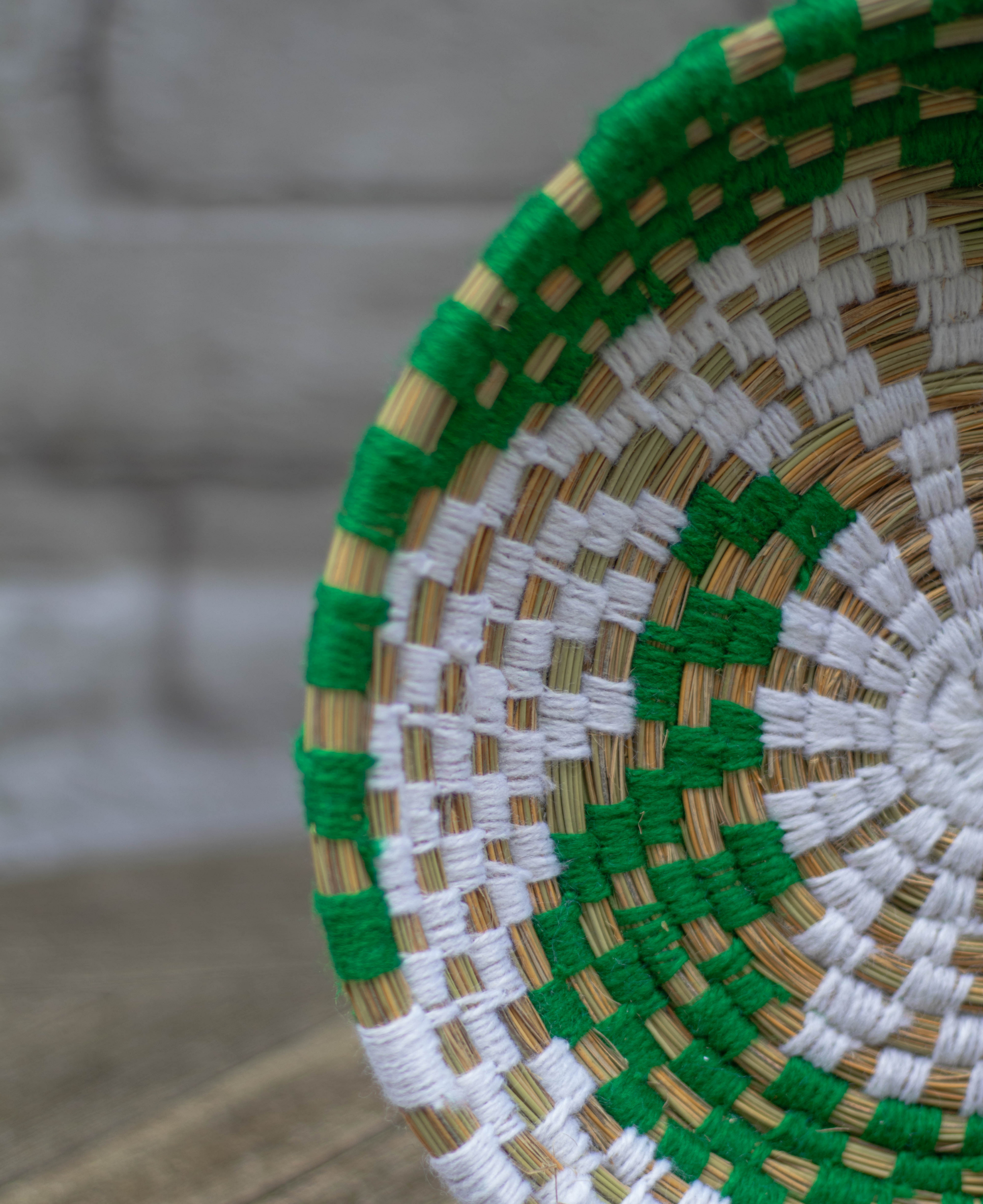 Moroccan Wool Plate - 018