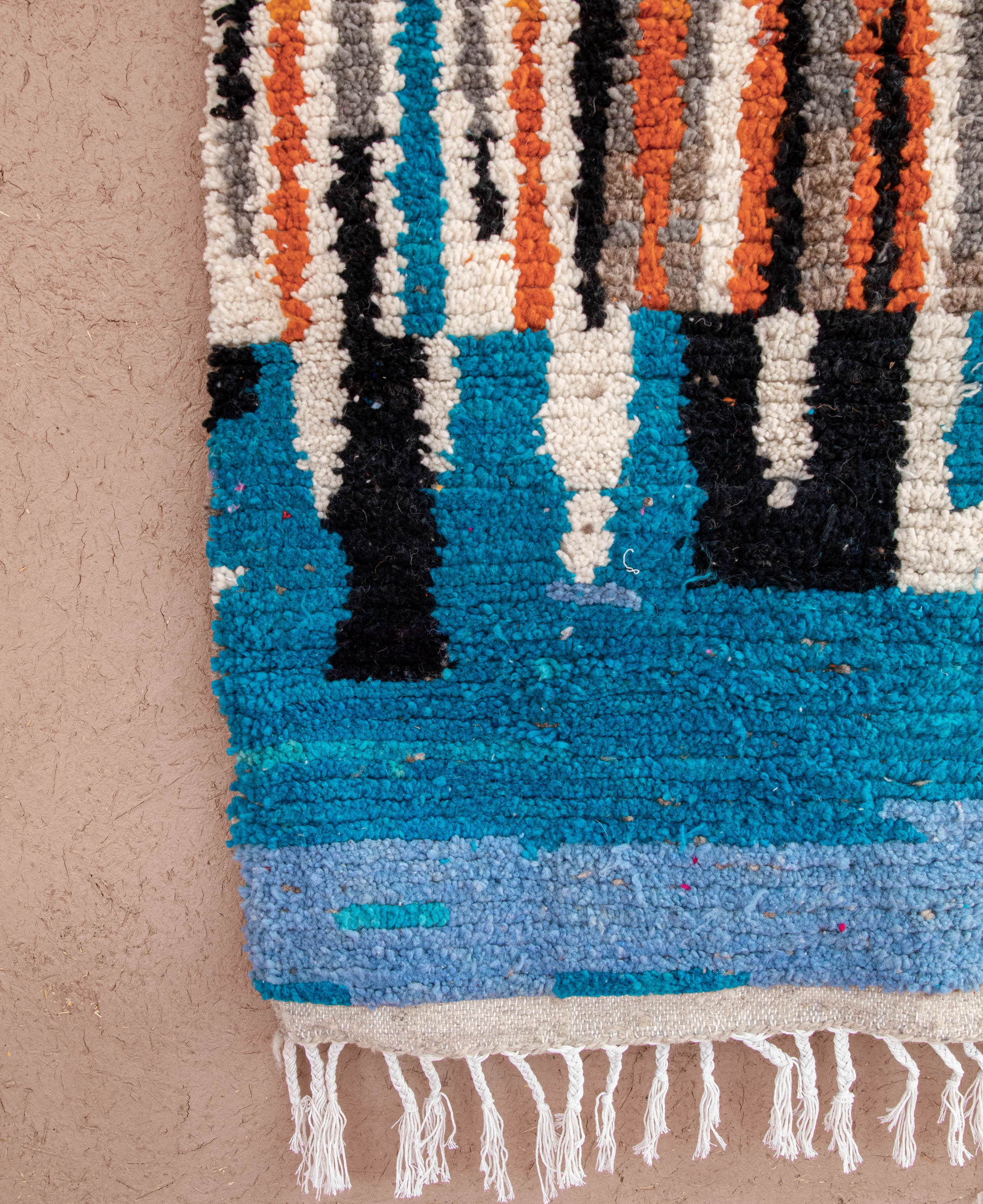 Moroccan Berber Beni Ourain Rug