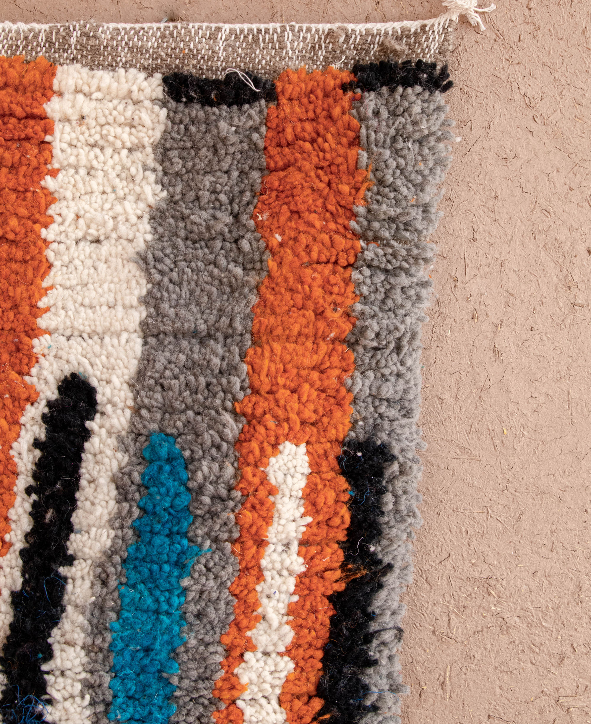 Moroccan Berber Beni Ourain Rug