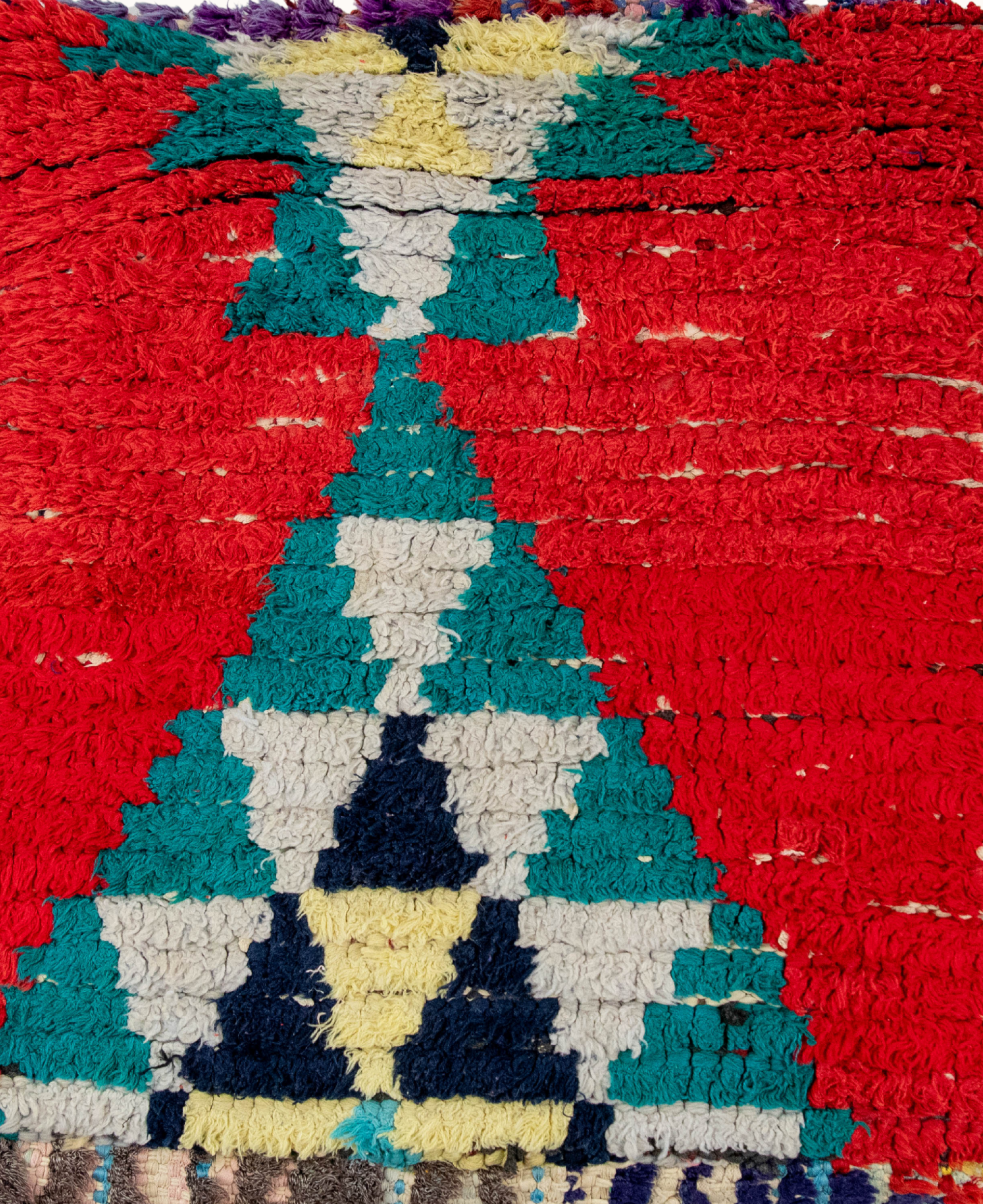 Handmade Moroccan Vintage Floor Cushion Pouf - 07