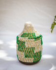 Hand-Woven Moroccan Wool Pot - 033