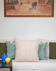 Handmade Moroccan Cactus Silk Cushion Cover - 24