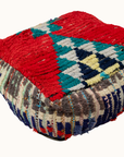 Handmade Moroccan Vintage Floor Cushion Pouf - 07