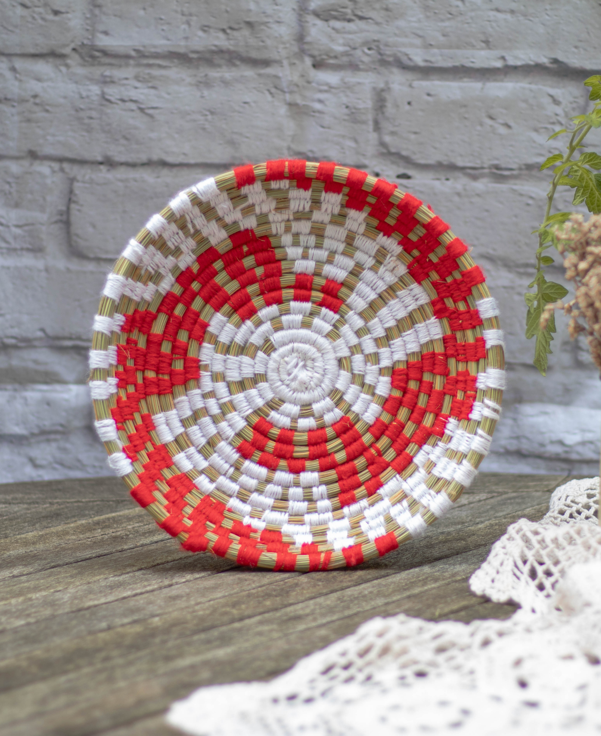 Moroccan Wool Plate - 016