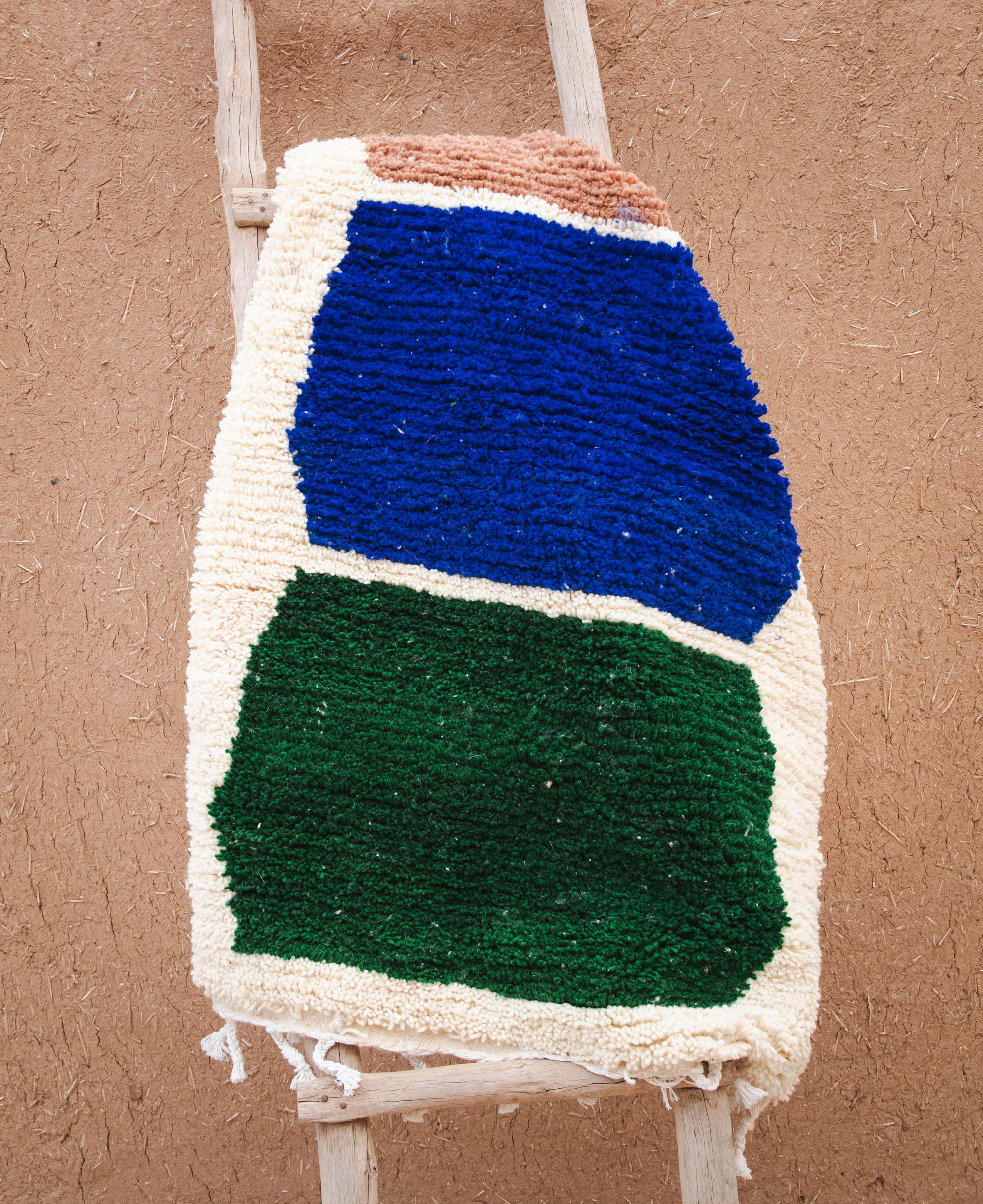 Moroccan Berber Beni Ourain Rug