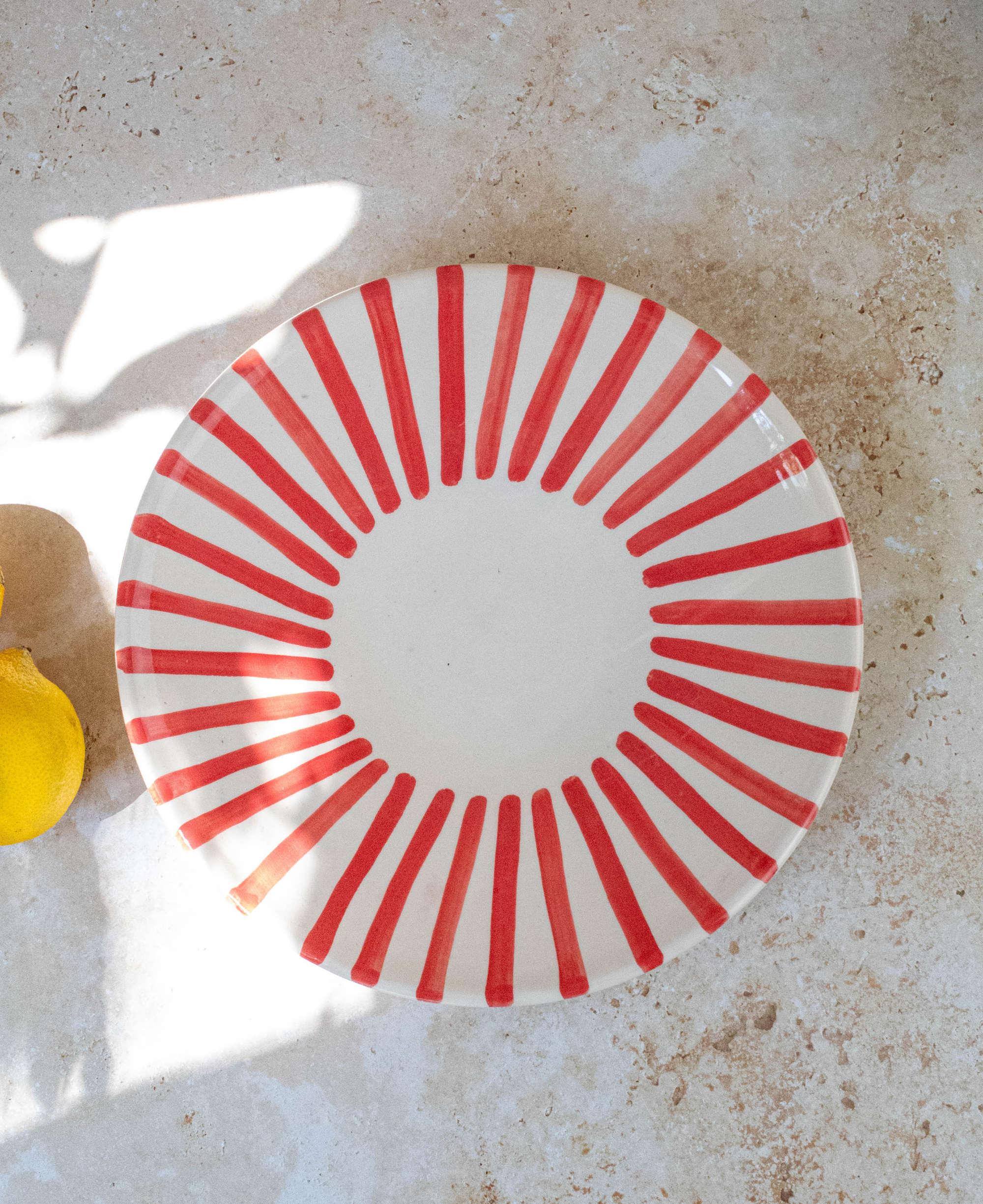 Handmade Moroccan Ceramic Dinnerware Plates