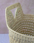 Handwoven Straw Beach Baskets