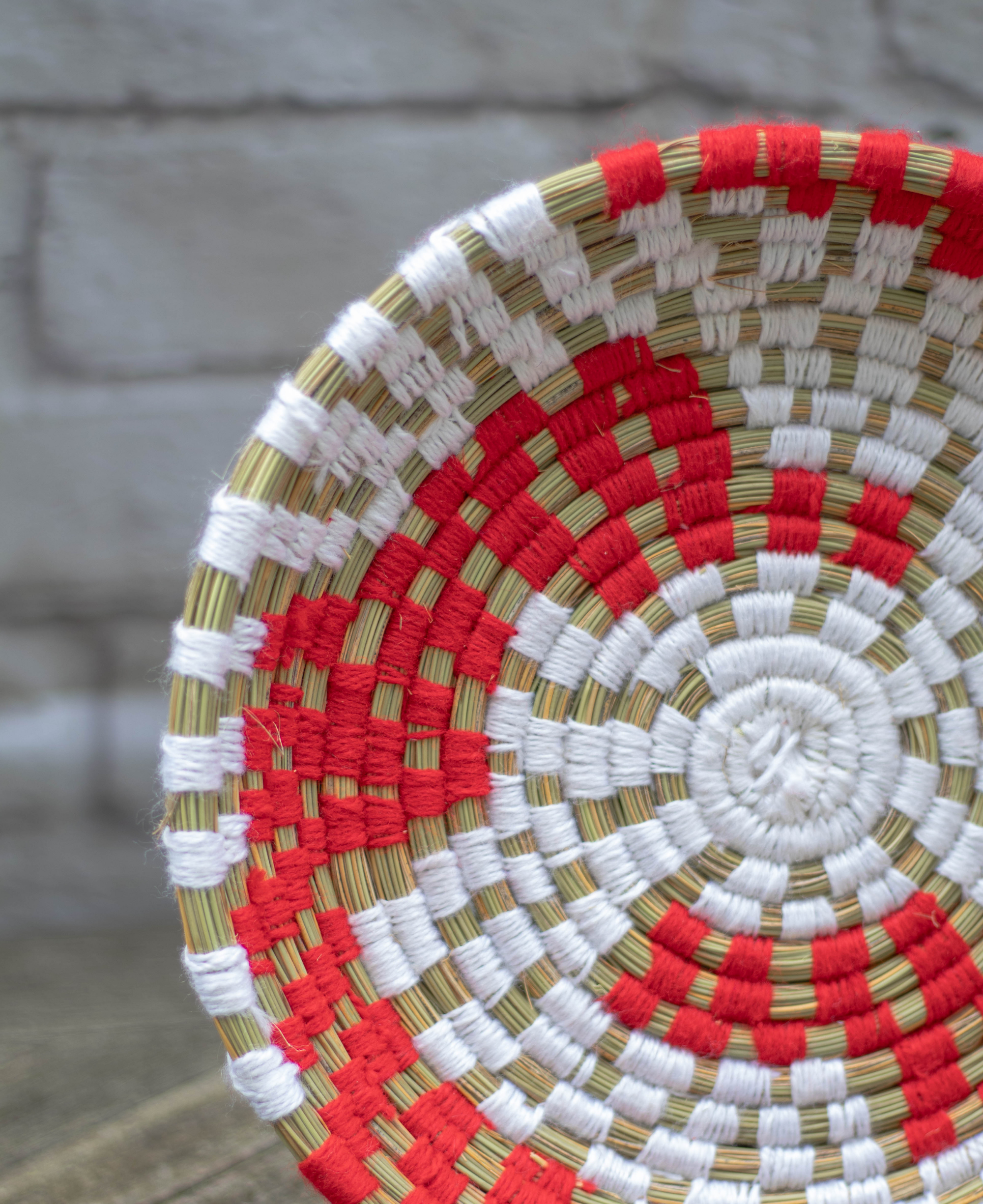 Moroccan Wool Plate - 016