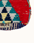 Handmade Moroccan Vintage Floor Cushion Pouf - 07