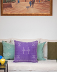 Handmade Moroccan Cactus Silk Cushion Cover 07
