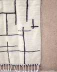 Moroccan Berber Beni Ourain Rug