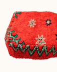 Handmade Moroccan Vintage Floor Cushion Pouf - 08