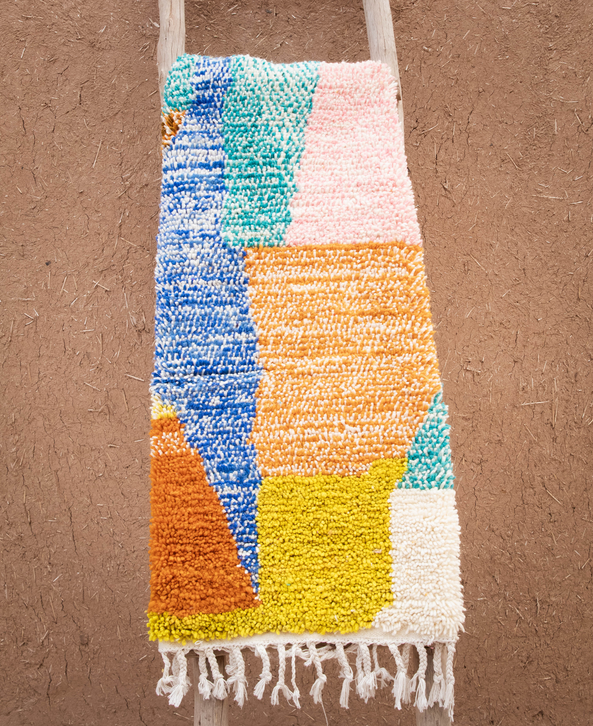 Moroccan Berber Beni Ourain Rug