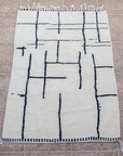 Moroccan Berber Beni Ourain Rug