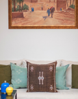 Handmade Moroccan Cactus Silk Cushion Cover - 25