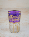 Set of 6 Moroccan Multicoloured Tea Glasses – Perfect for Entertaining