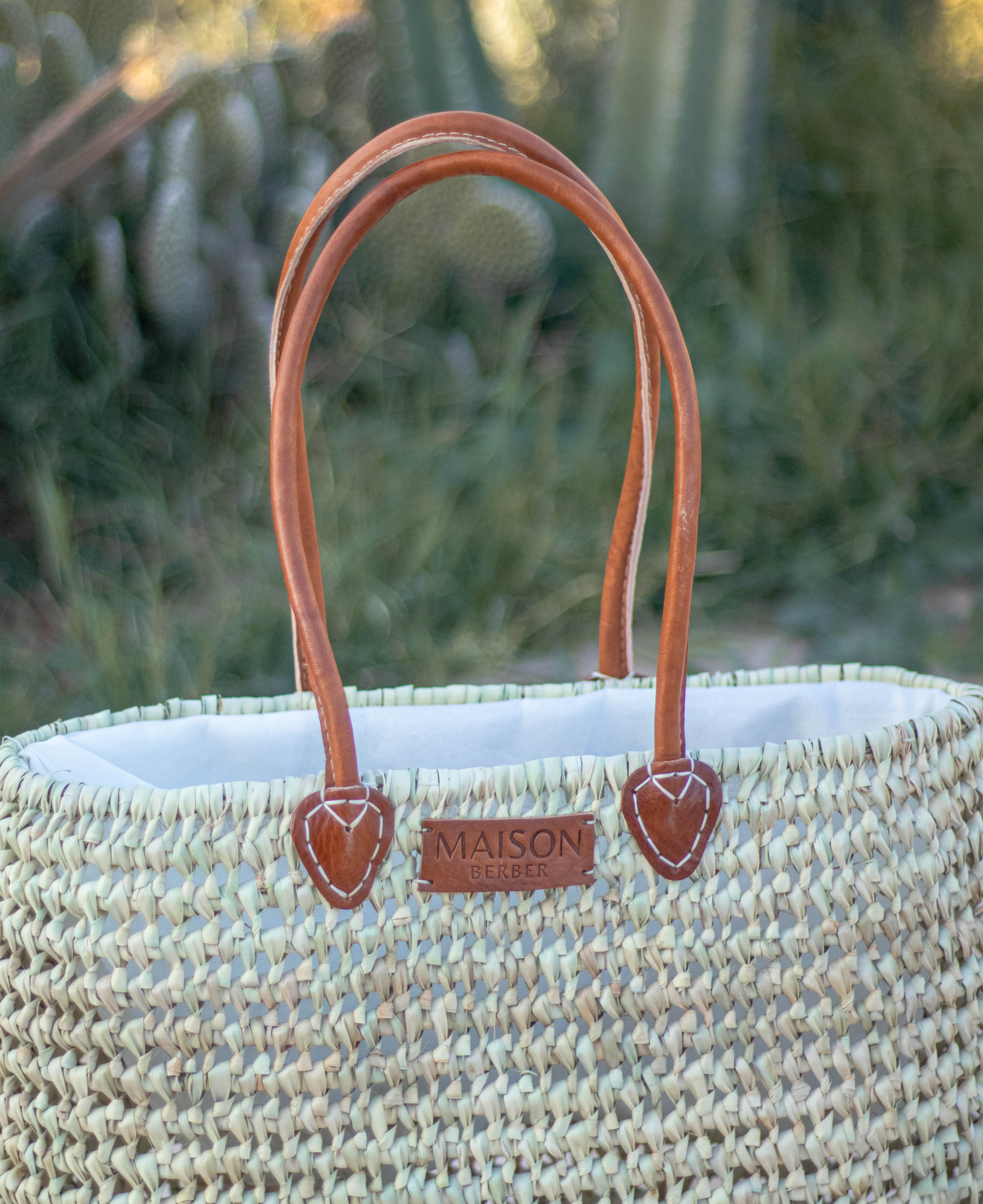 Handmade Straw Shoppers Bags