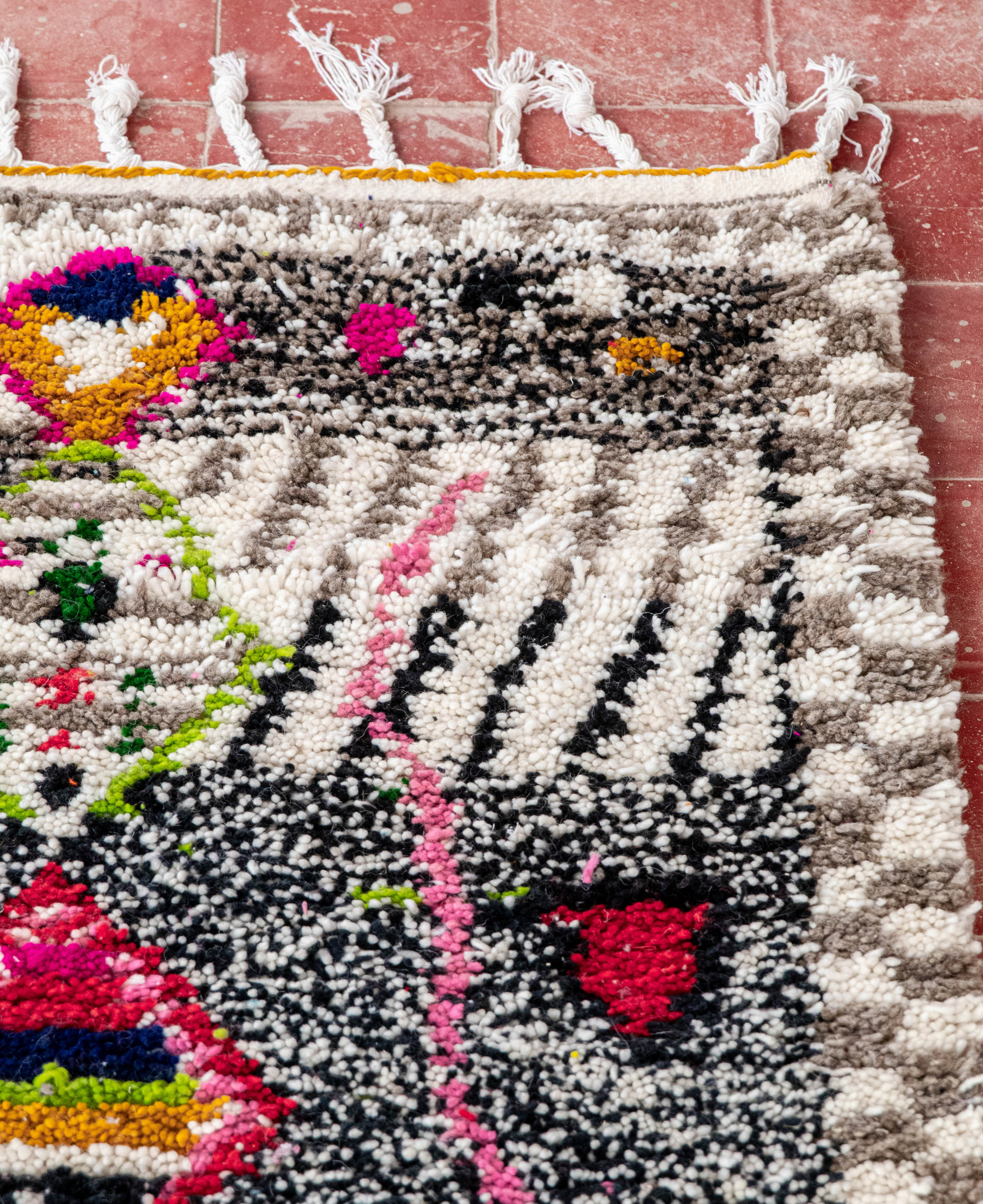 Moroccan Berber Beni Ourain Rug