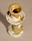 Tamegroute Splatter Candlestick - Ochre