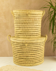 Handmade Woven Laundry Storage Basket