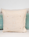 Handmade Moroccan Cactus Silk Cushion Cover - 10