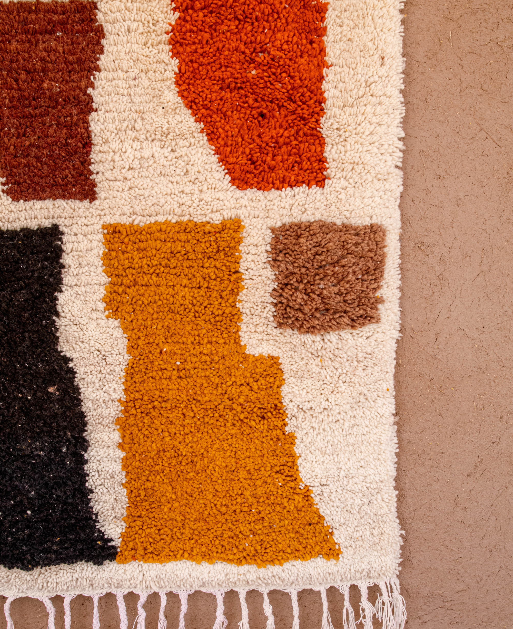 Moroccan Berber Beni Ourain Rug