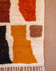 Moroccan Berber Beni Ourain Rug