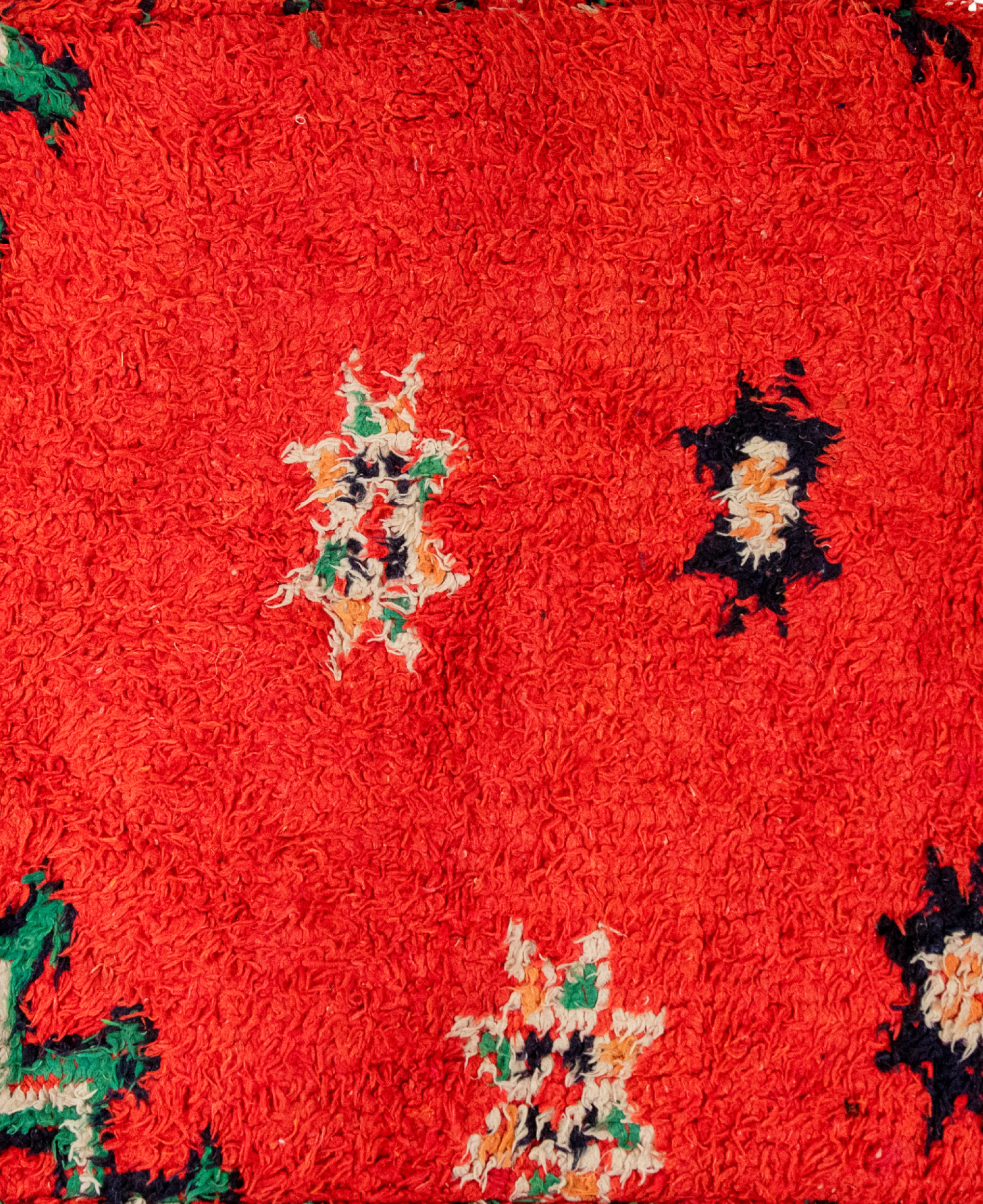 Handmade Moroccan Vintage Floor Cushion Pouf - 08