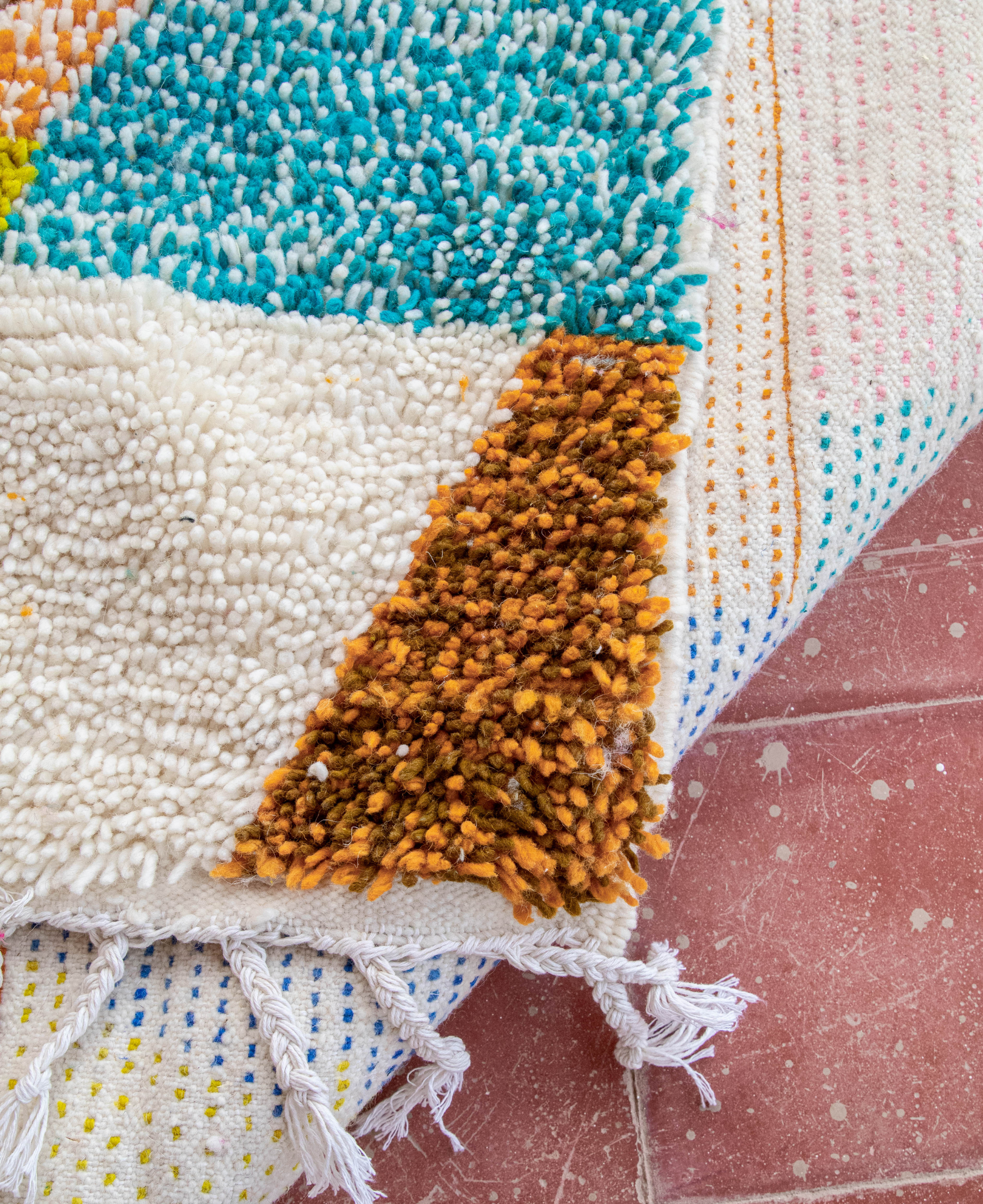 Moroccan Berber Beni Ourain Rug