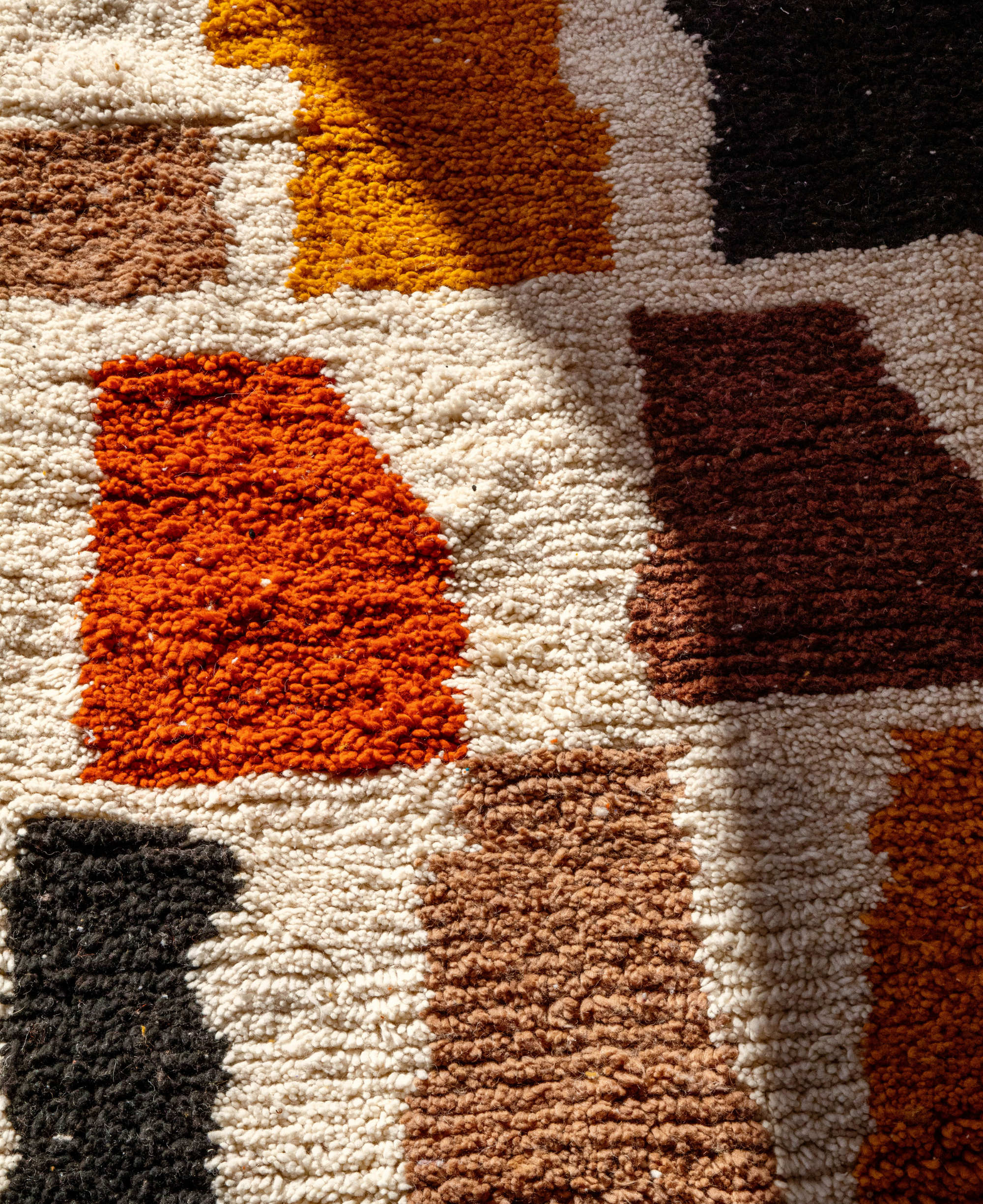 Moroccan Berber Beni Ourain Rug