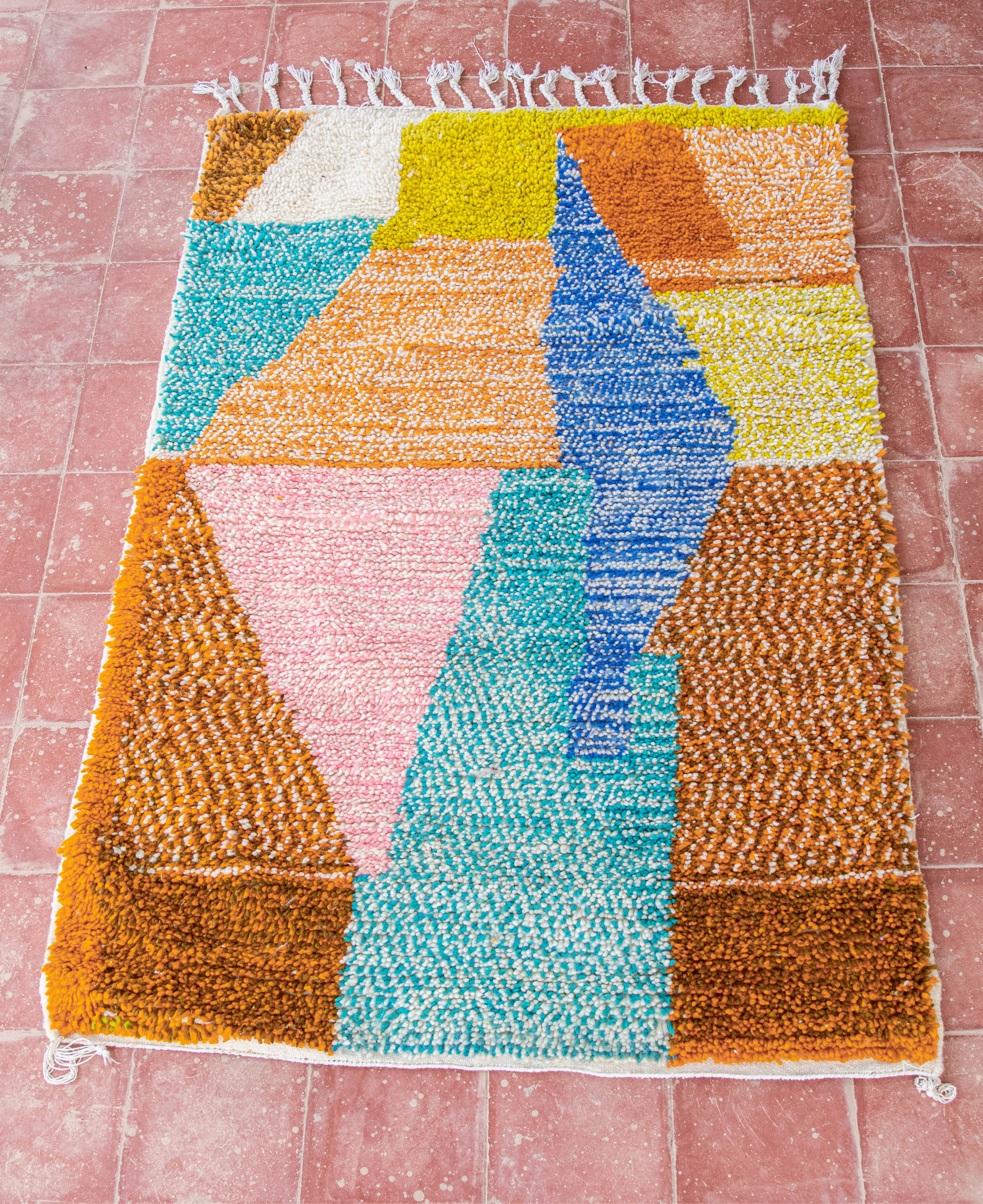 Moroccan Berber Beni Ourain Rug