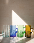 Recycled Moroccan Glass Beldi Water Jug