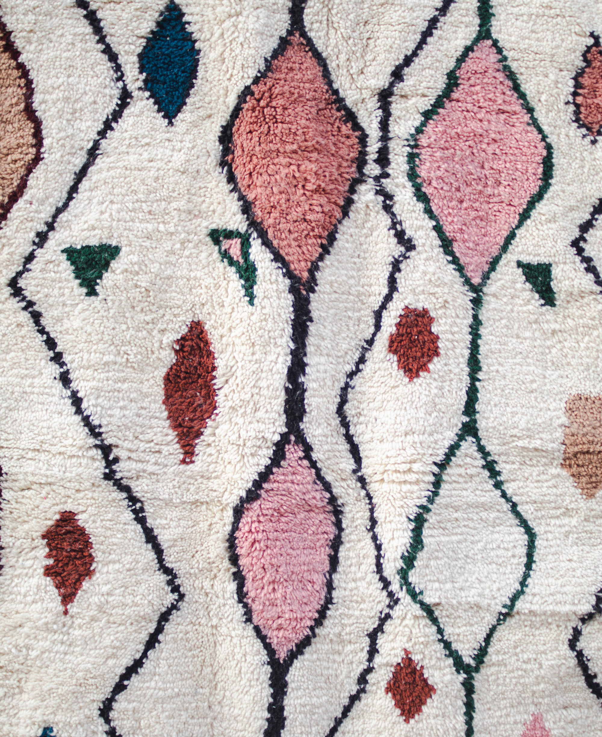 Moroccan Berber Beni Ourain Rug