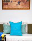 Handmade Moroccan Cactus Silk Cushion Cover 01