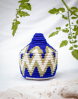 Hand-Woven Moroccan Wool Pot - 036