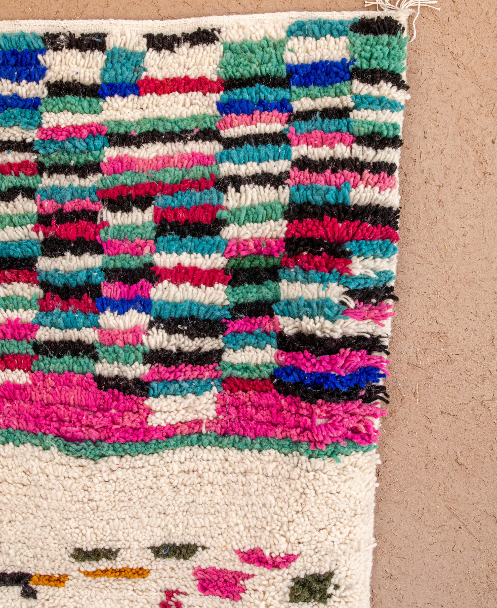 Moroccan Berber Beni Ourain Rug
