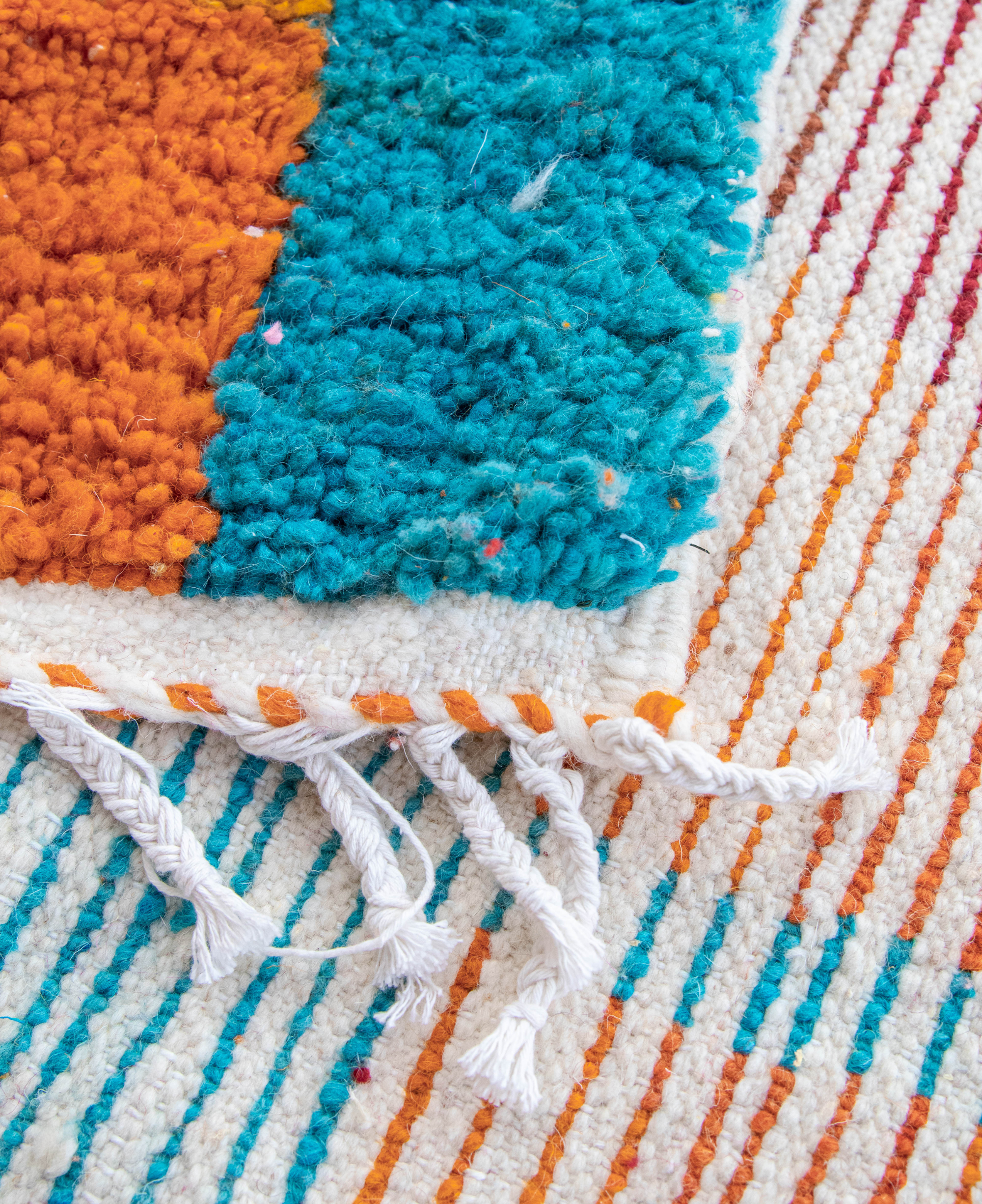 Moroccan Berber Beni Ourain Rug