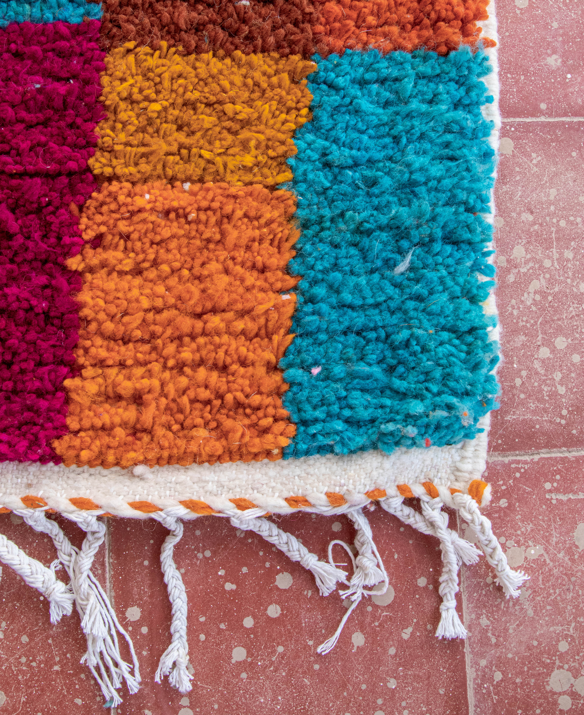Moroccan Berber Beni Ourain Rug