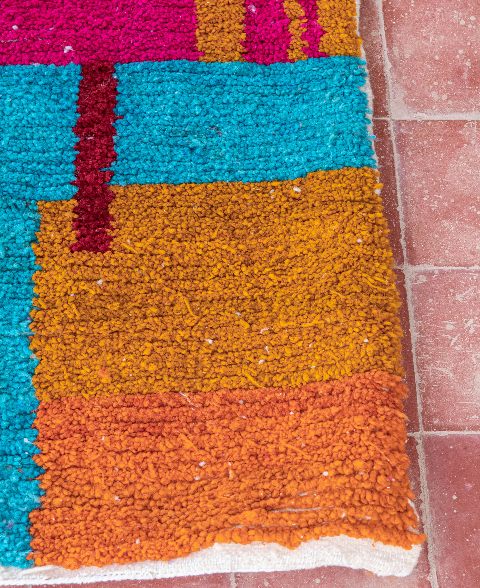 Moroccan Berber Beni Ourain Rug
