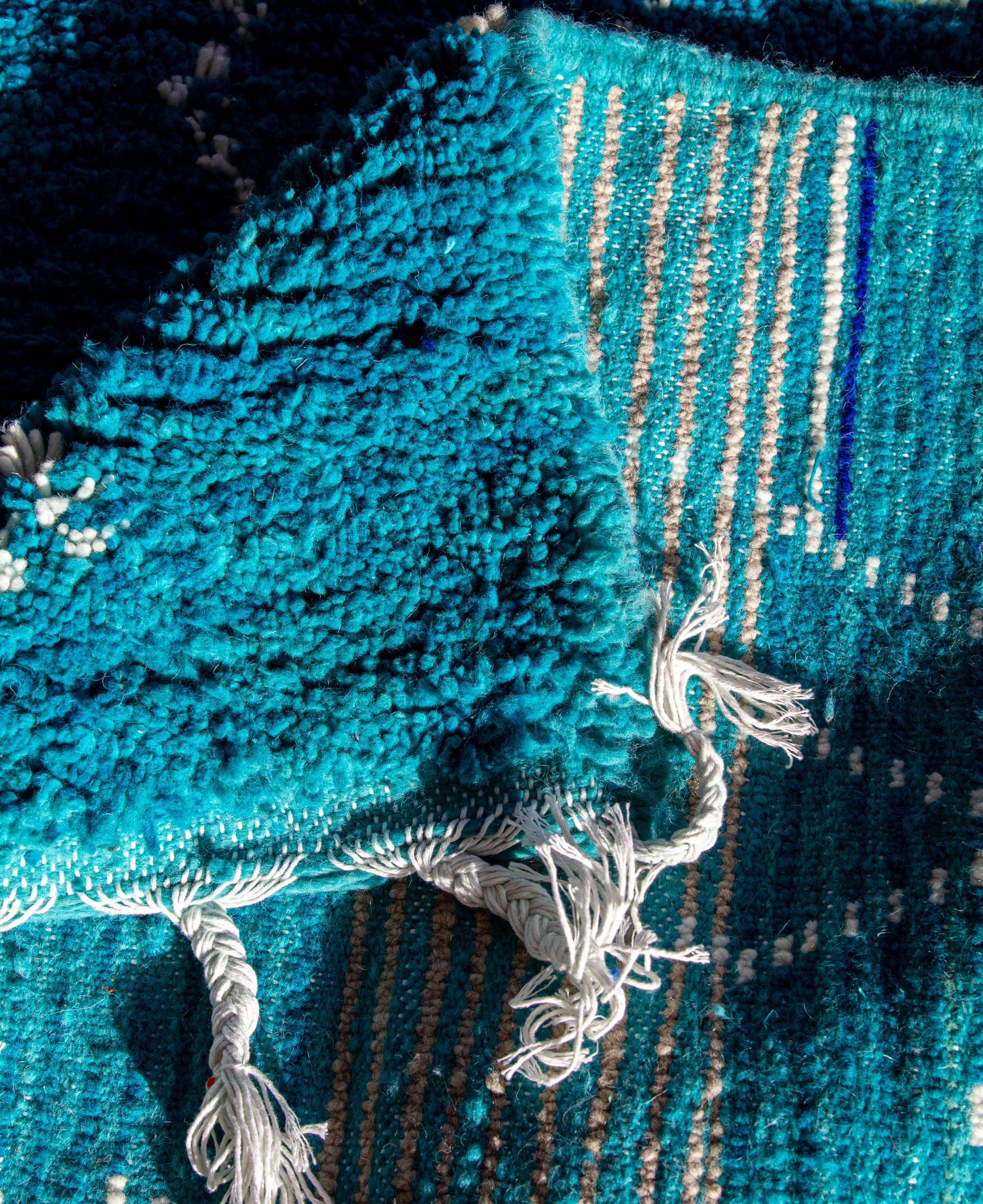 Moroccan Berber Beni Ourain Rug