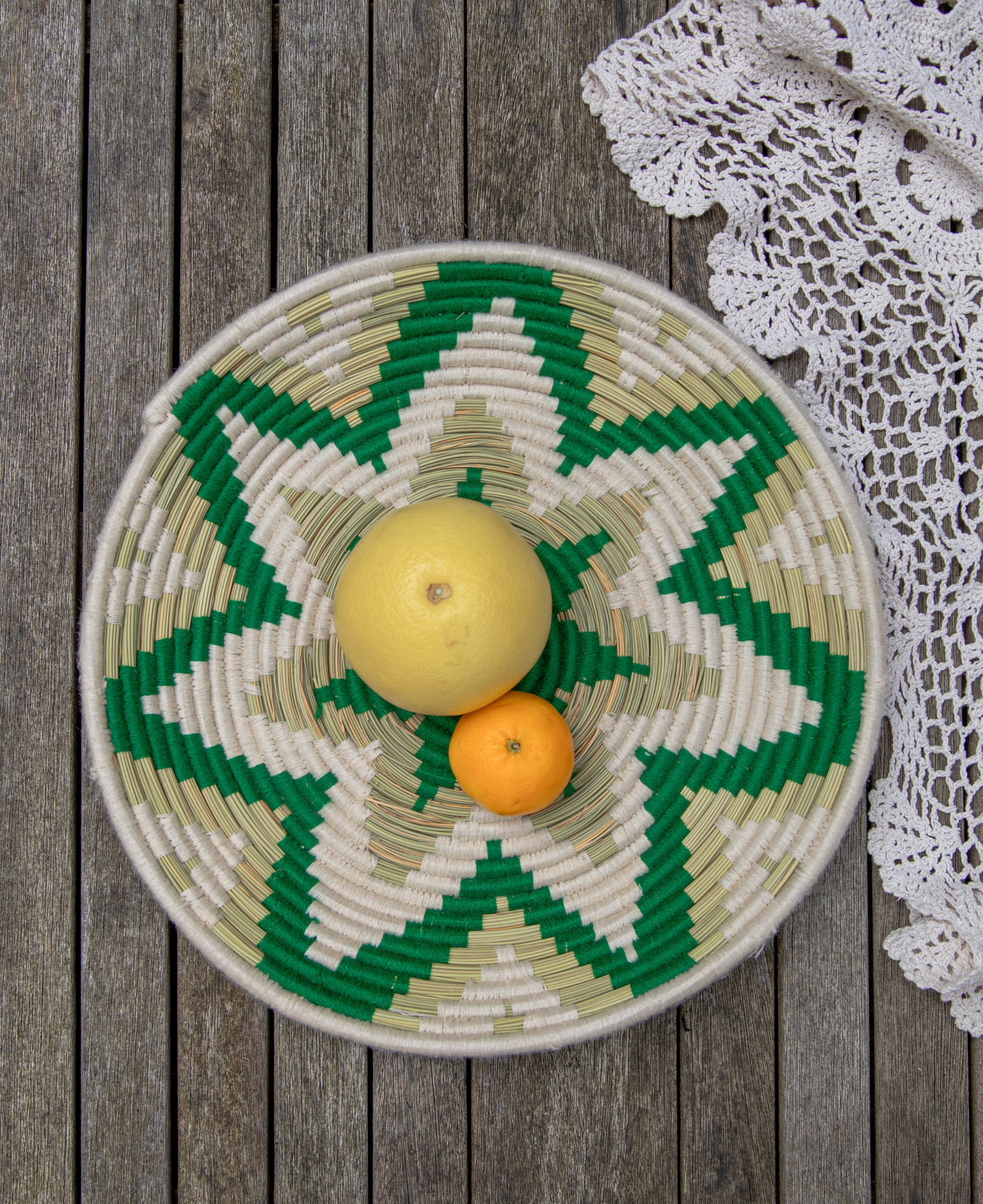 Moroccan Wool Plate - 006