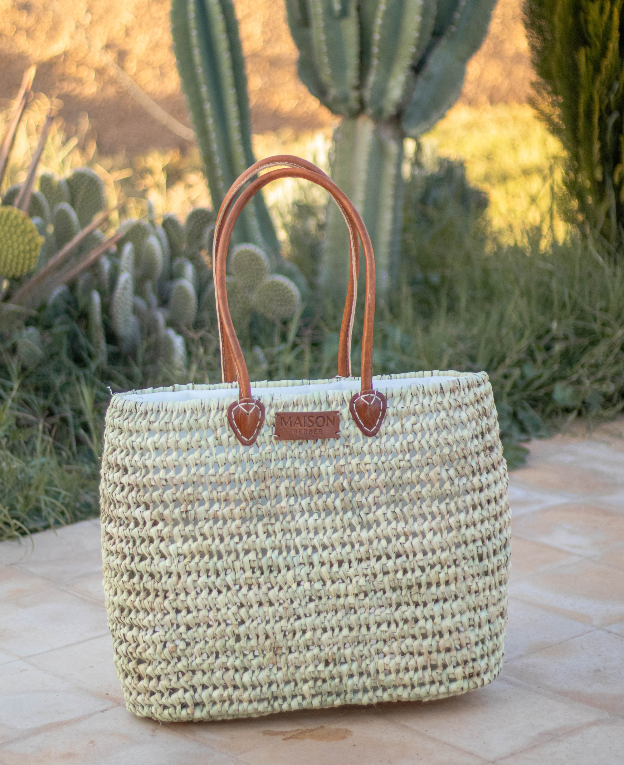 Handmade Straw Shoppers Bags