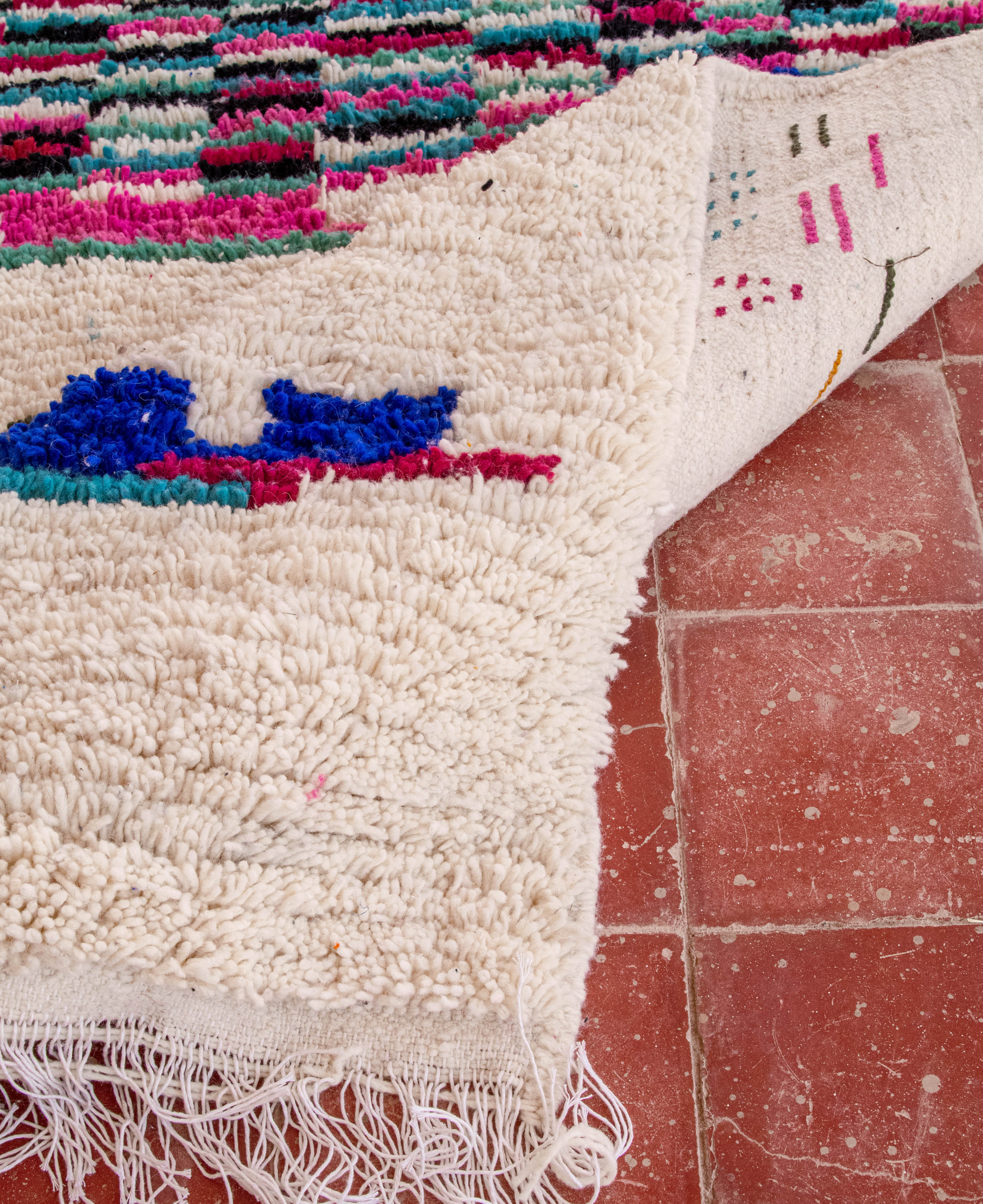 Moroccan Berber Beni Ourain Rug